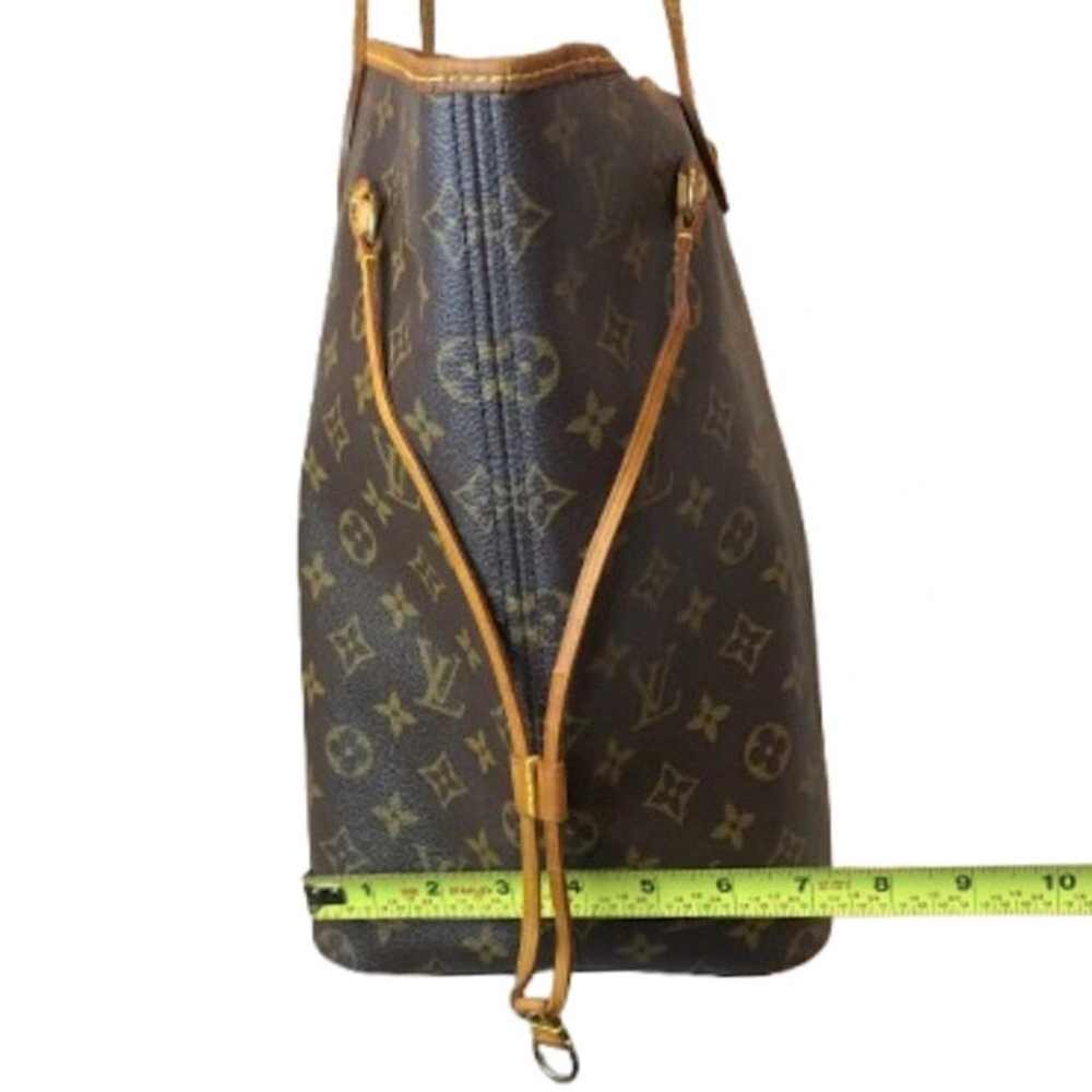 LOUIS VUITTON Monogram Neverfull GM Tote Organizer, LV Dust Bag, COA - Picture 14 of 17